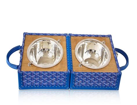 goyard dog bowls